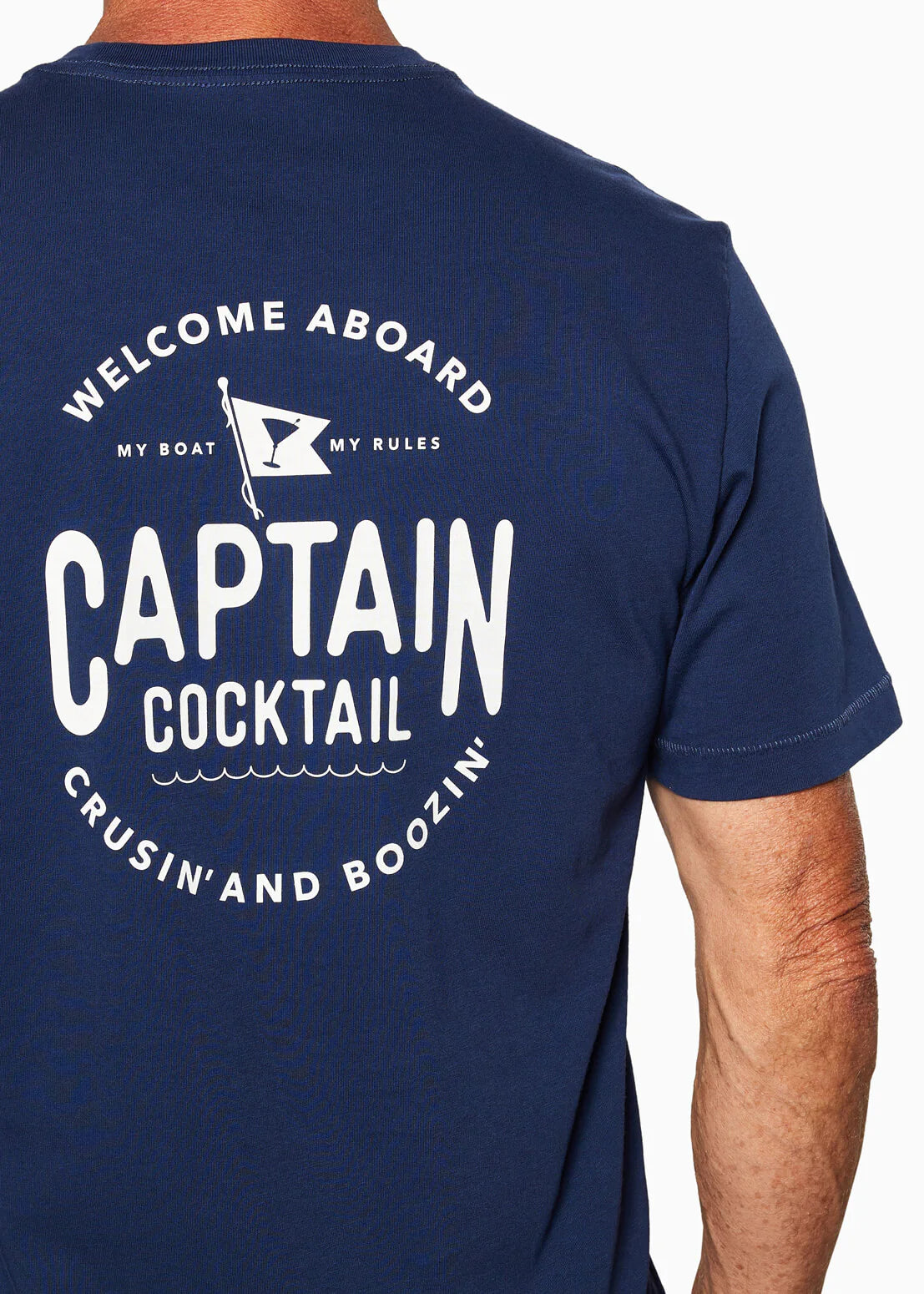 Navy Blue Captain Cocktail T-Shirt