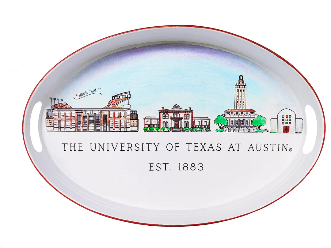 College Oval Tray