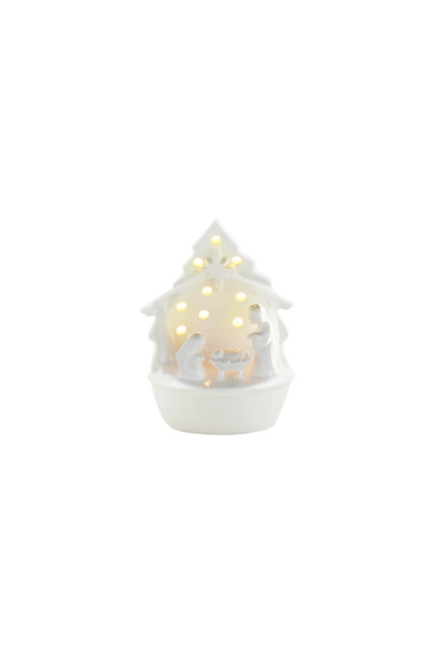 Light-Up Nativity Sitter