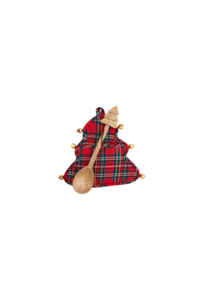 Red Figural Pot Holder