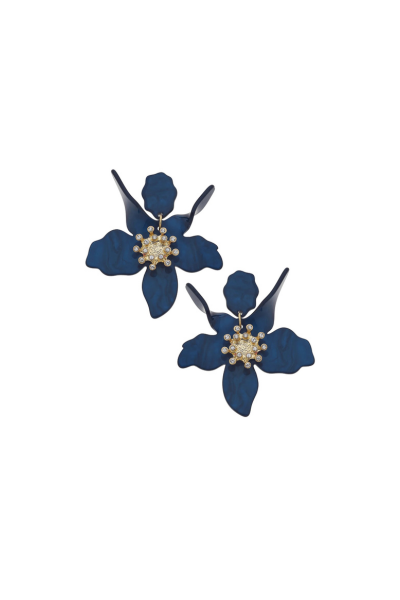 Chloe Resin Flower Earrings