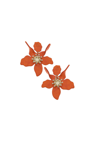 
                  
                    Chloe Resin Flower Earrings
                  
                
