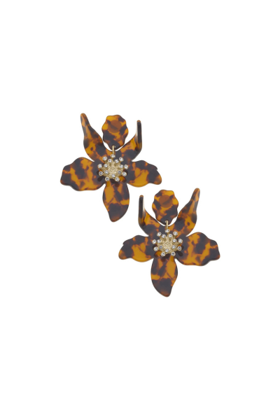 
                  
                    Chloe Resin Flower Earrings
                  
                