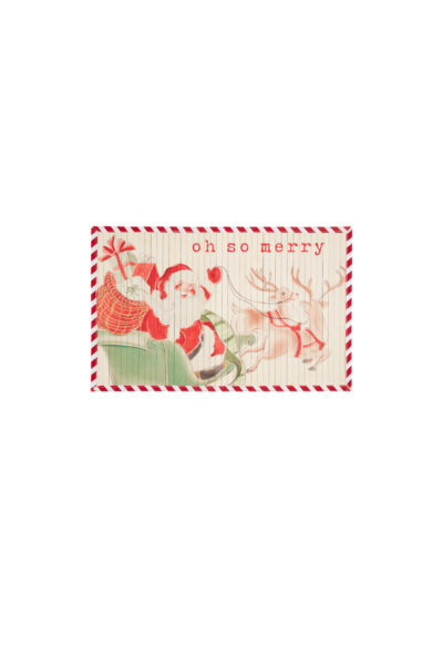 Oh So Merry Sleigh Indoor Doormat