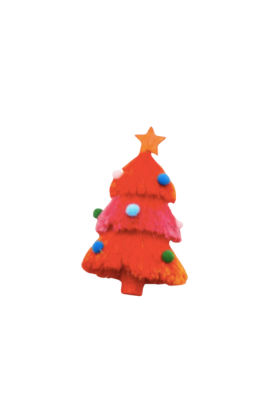 Pom Pom Christmas Tree Ornaments