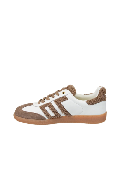 Back 70 Cloud White Brown Sneaker