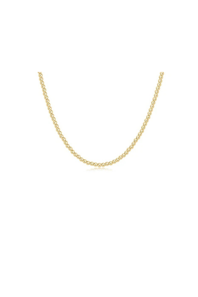 Classic Gold Choker 3mm- 15"