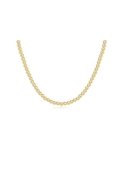 Classic Gold Choker 4mm- 15"