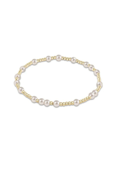 Hope Unwritten 3mm Pearl Bracelet