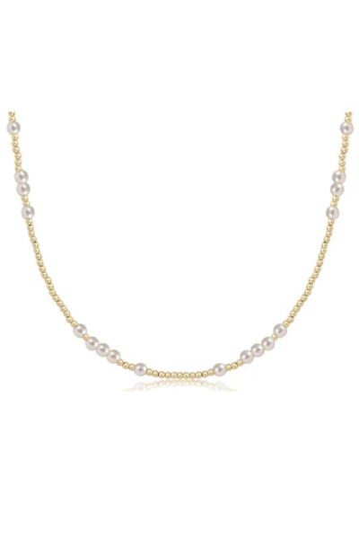 Hope Unwritten Choker Pearl