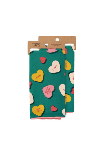 Anti- Valentine Kitchen Towel