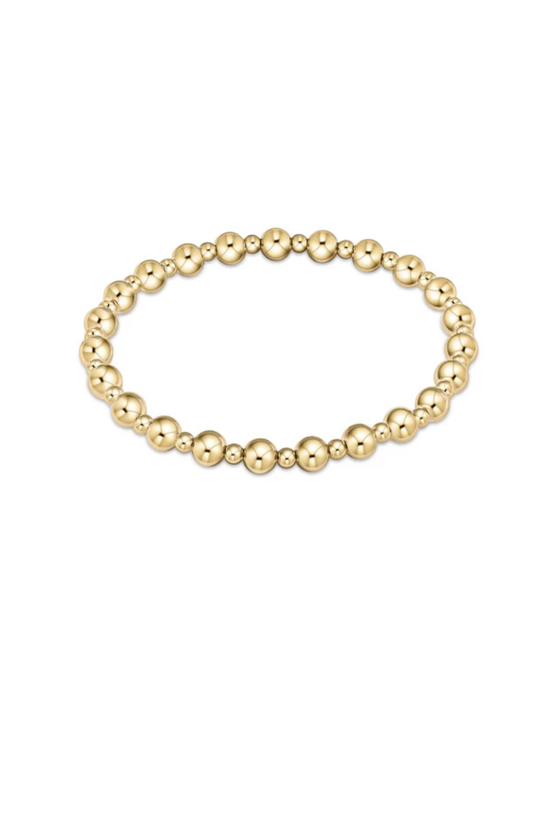 Classic Gold Grateful Bracelet- 5mm