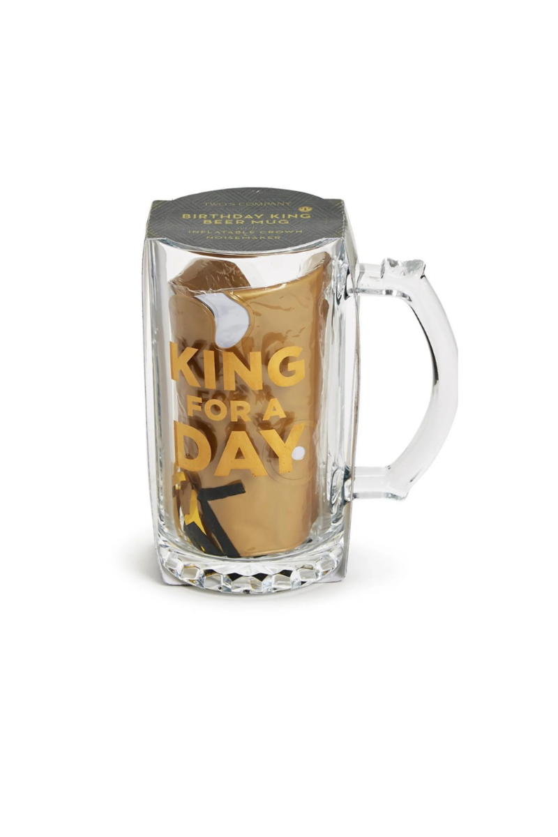 Birthday King Beer Mug