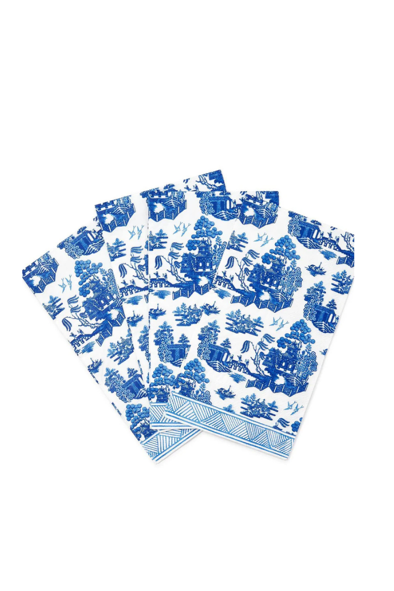 Blue Willow Dinner Napkins