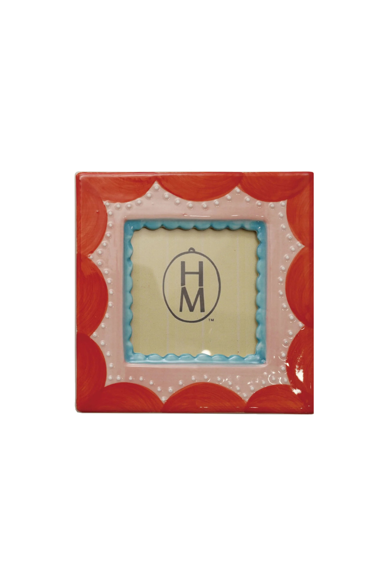 Stoneware 3x3 Photo Frame