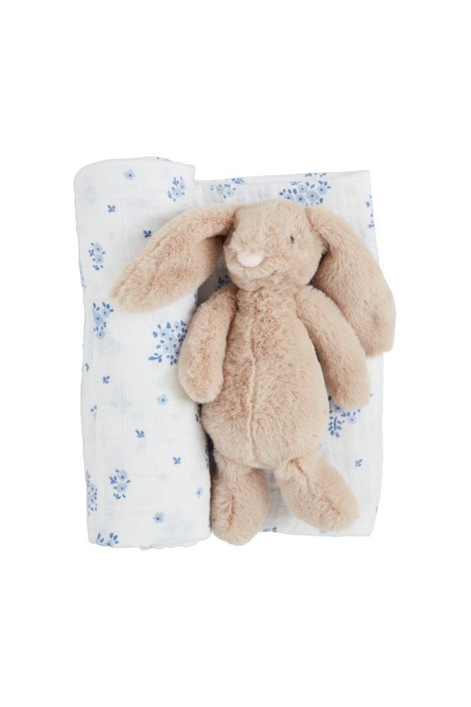 
                  
                    Snuggly Plush Rattles with Swaddle
                  
                