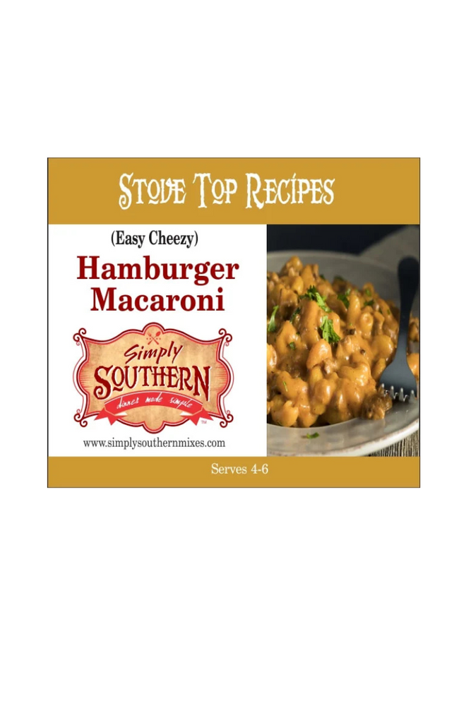 Simply Southern Hamburger Macaroni Casserole