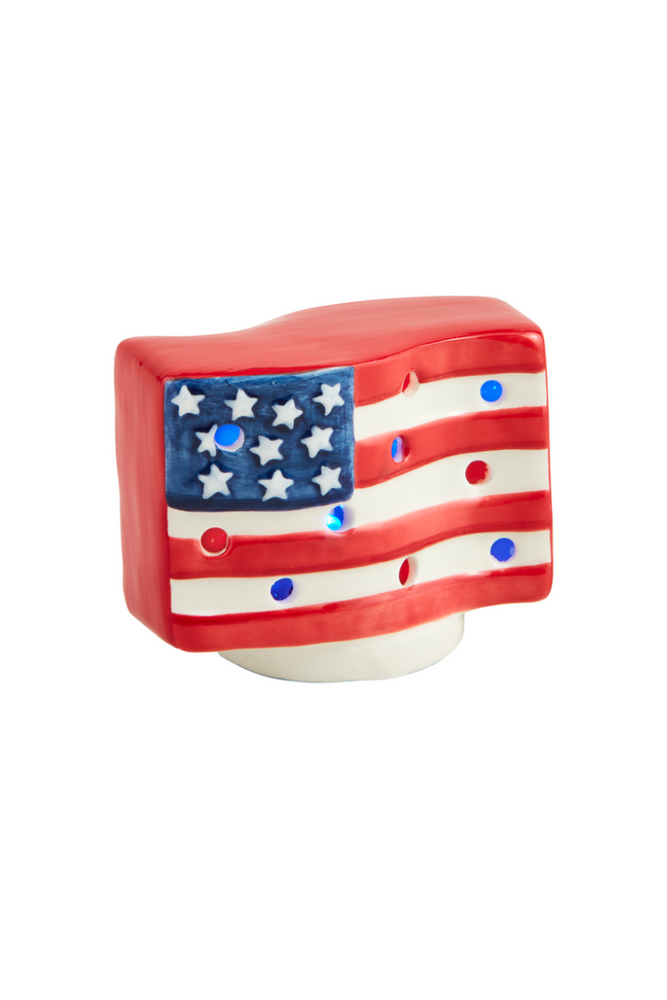 American Flag Light Up Sitter