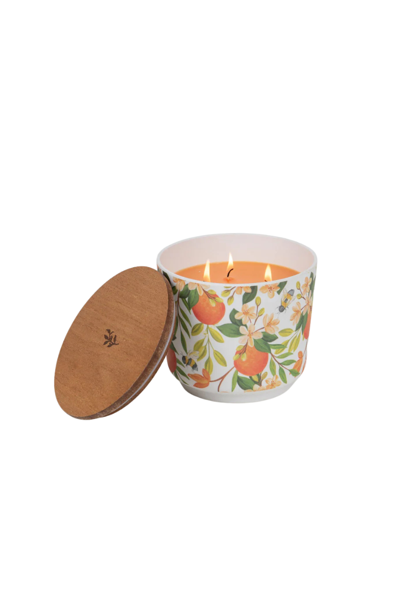 Orange And Honey Candle