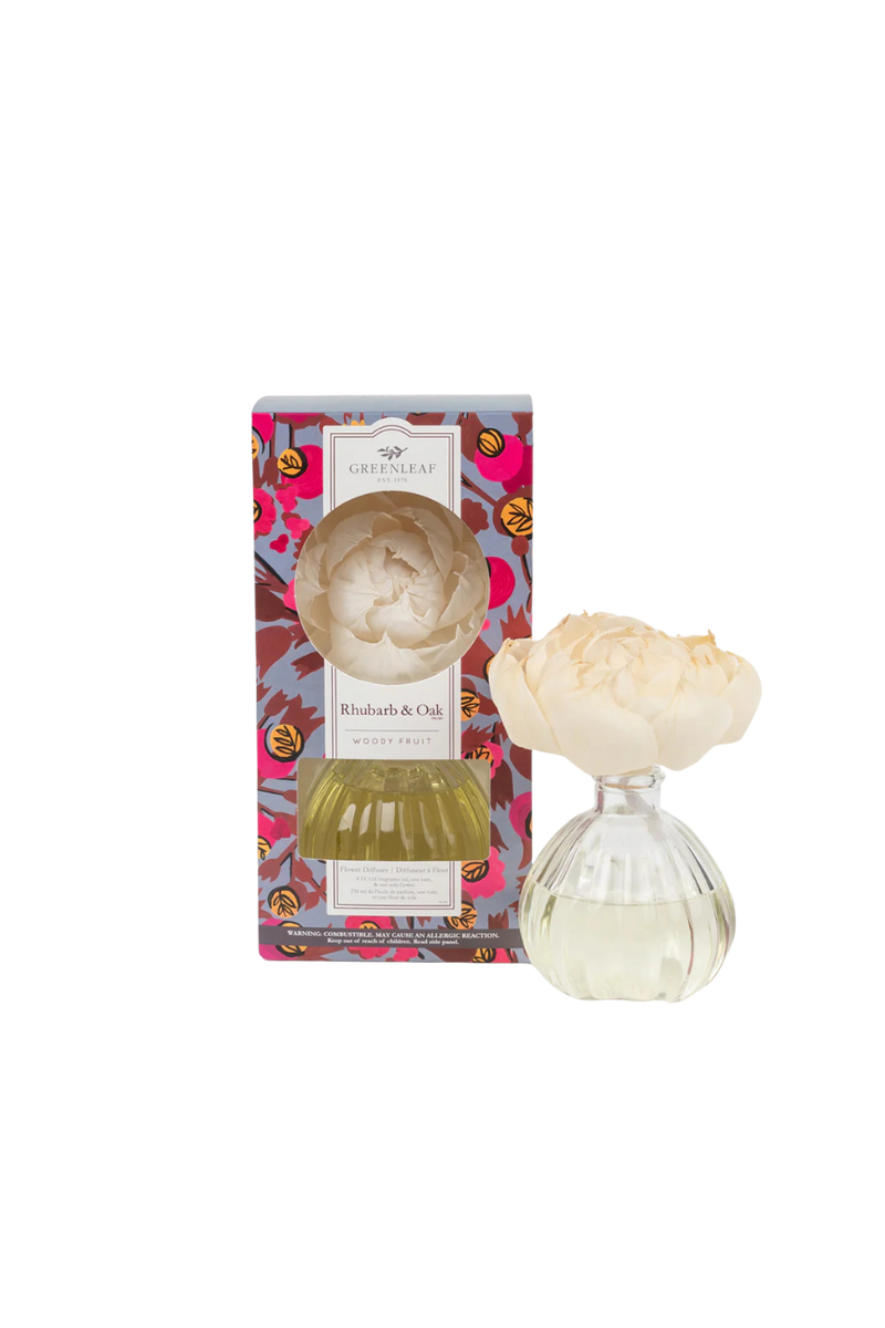 GreenLeaf Rhubarb & Oak Flower Diffuser