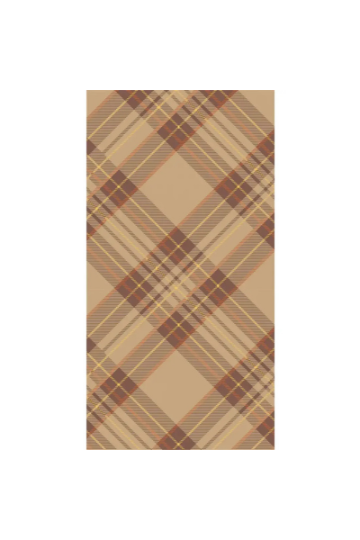 Autumn Plaid Guest Napkin