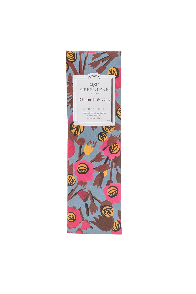 Greenleaf Rhubarb & Oak Slim Sachet