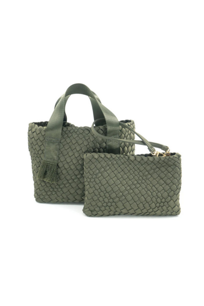 BC Woven Bag- Olive