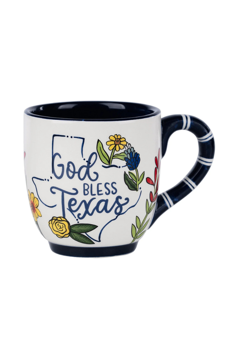 God Bless Texas Mug