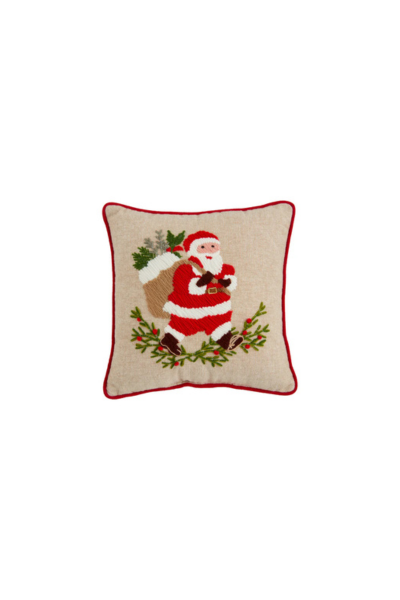 Santa Xmas Icon Mini Pillow