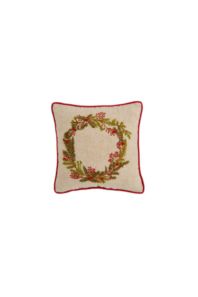 Wreath Xmas Icon Mini Pillow