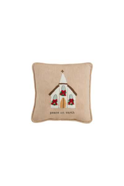 Peace Mini Nativity Mini Pillow