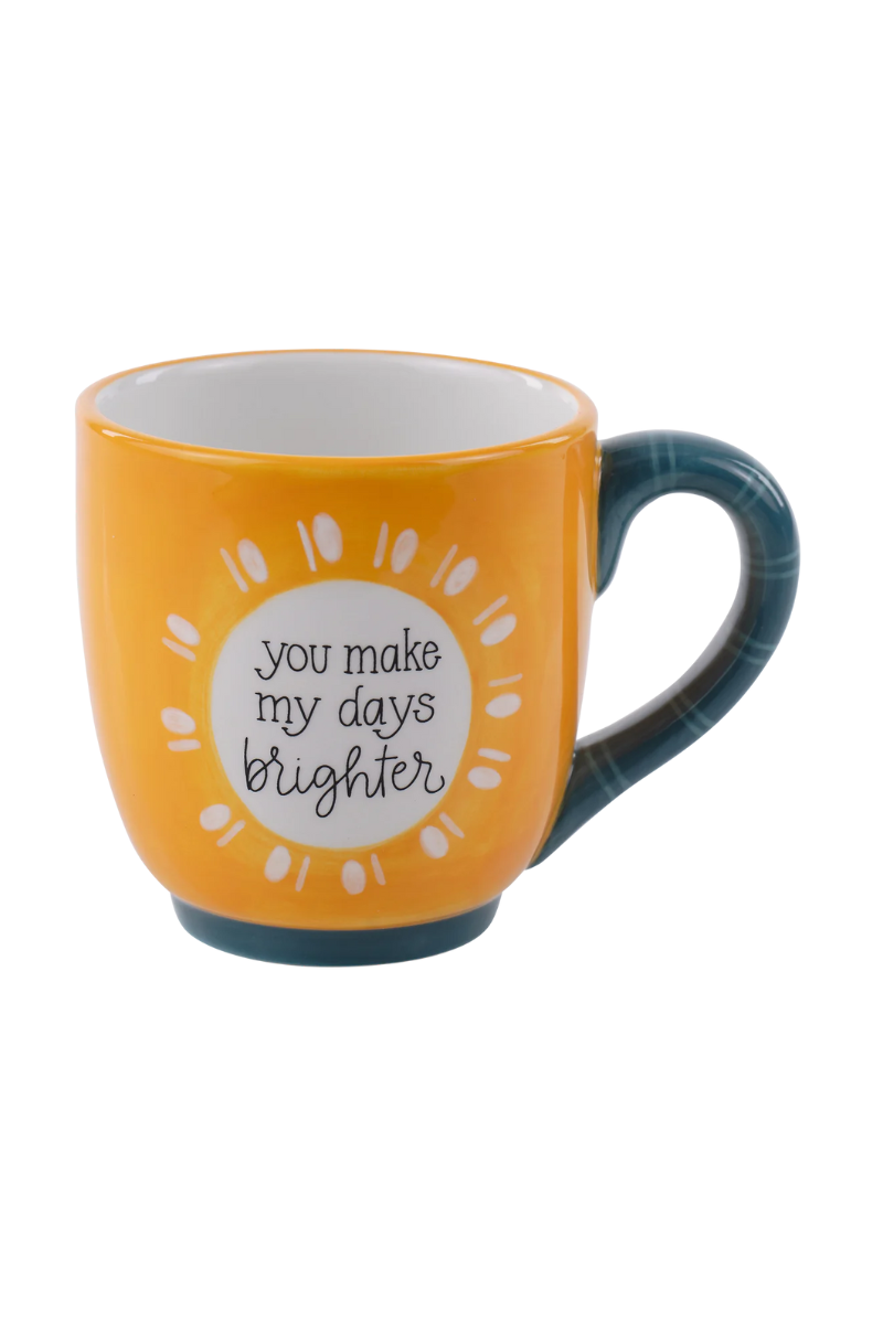 Days Brighter Friend Mug