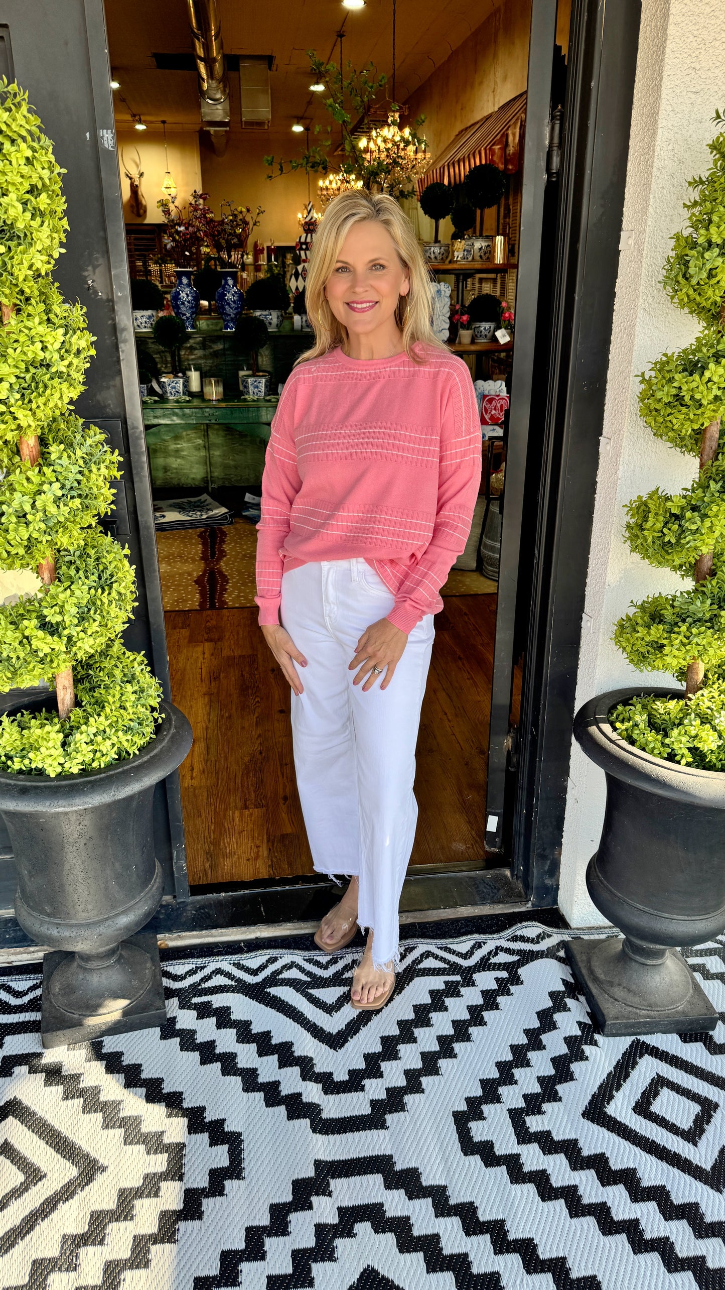 Jessica Sweater - Pink