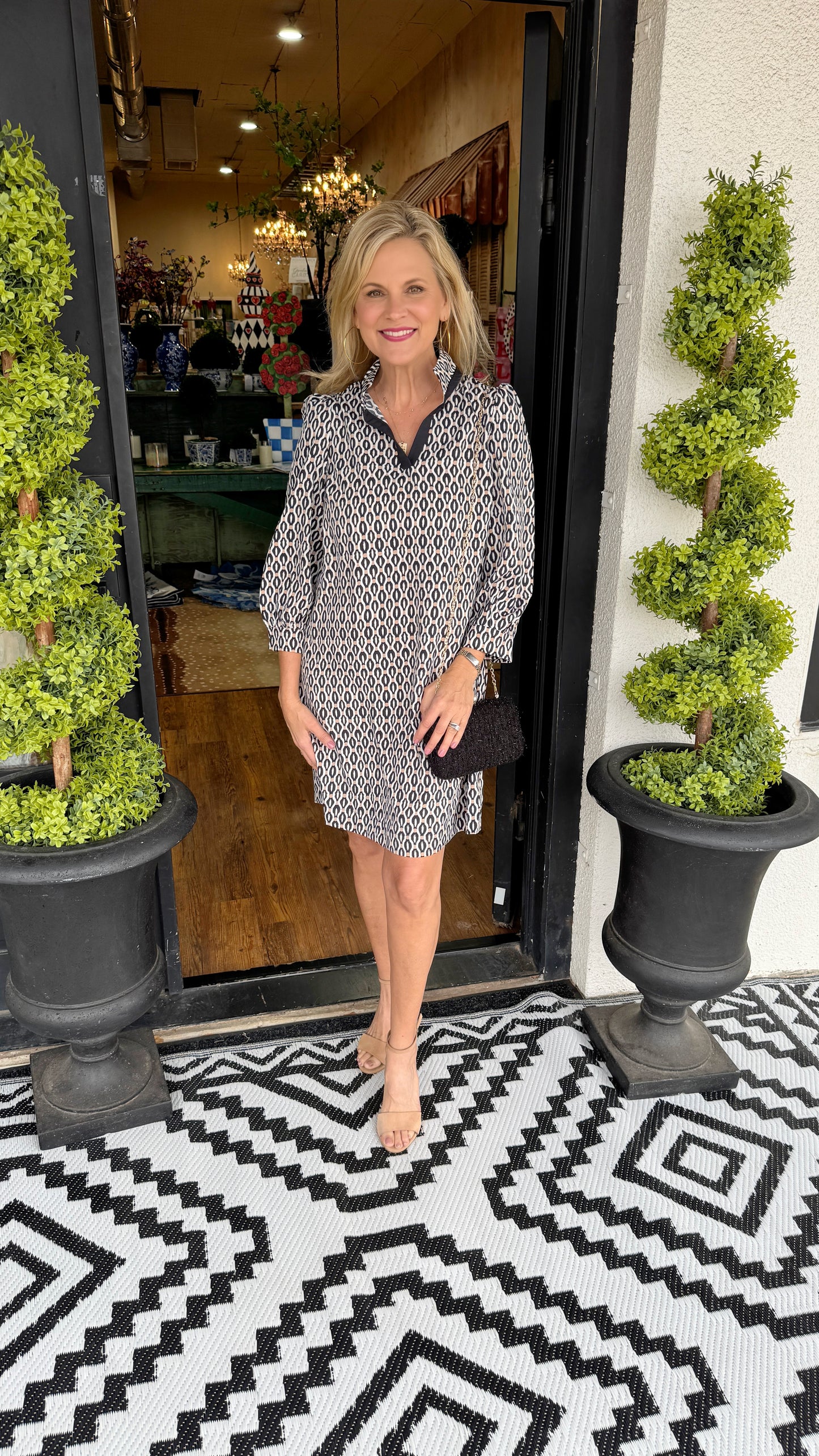 Raelyn High Notes Dress - Tan