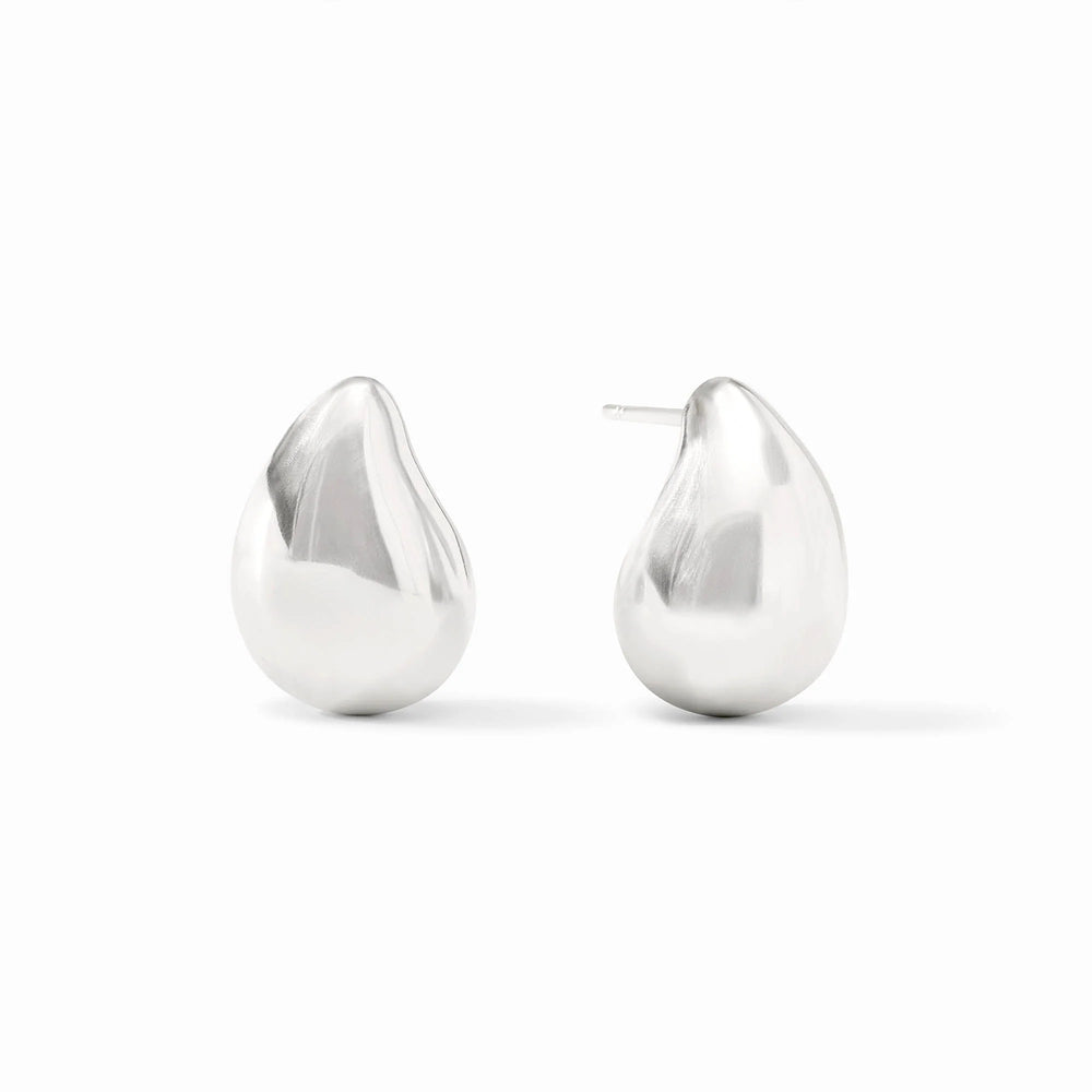 Wave Earring - Silver - S