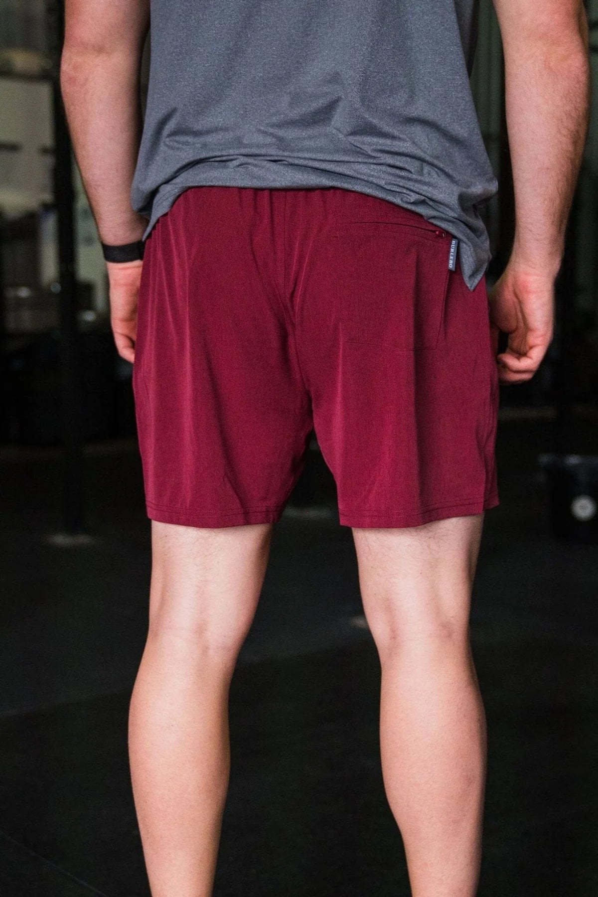 Athletic Short - Maroon