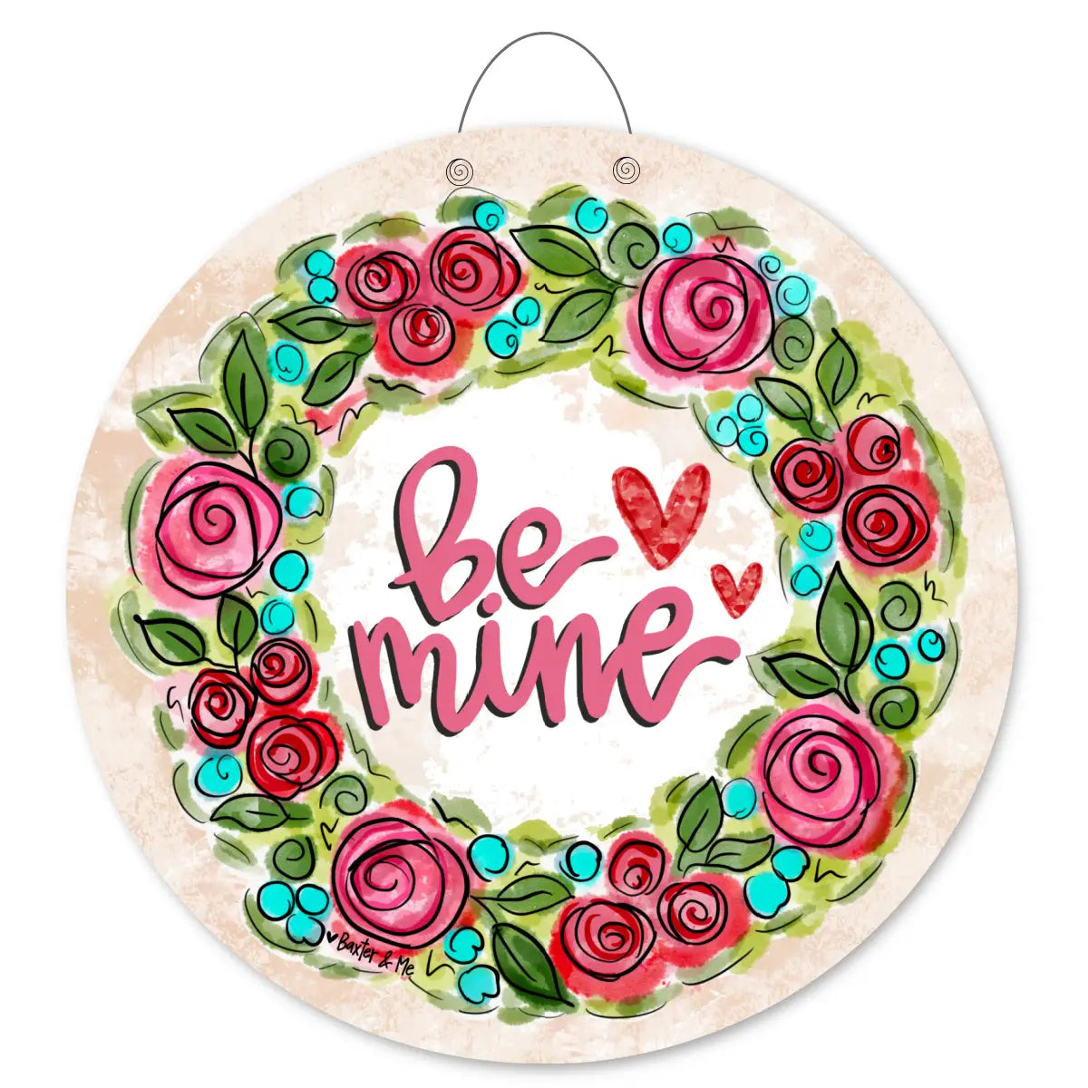 Be Mine Door Hanger