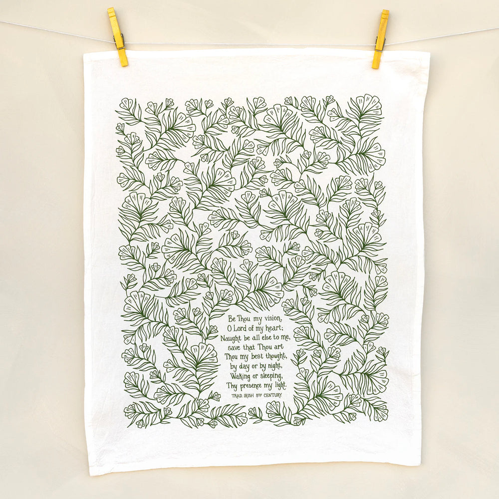 Be Thou My Vision Hymn Tea Towel