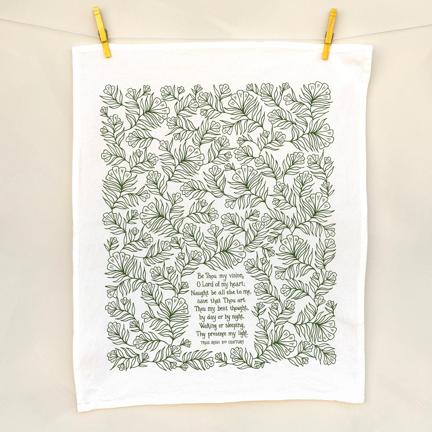Be Thou My Vision Hymn Tea Towel