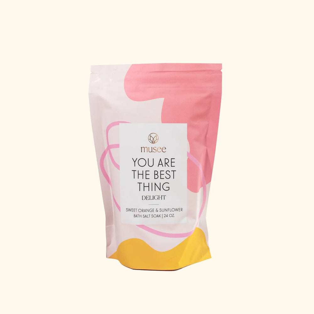 Musee Sweet Orange & Sunflower Bath Salt Soak