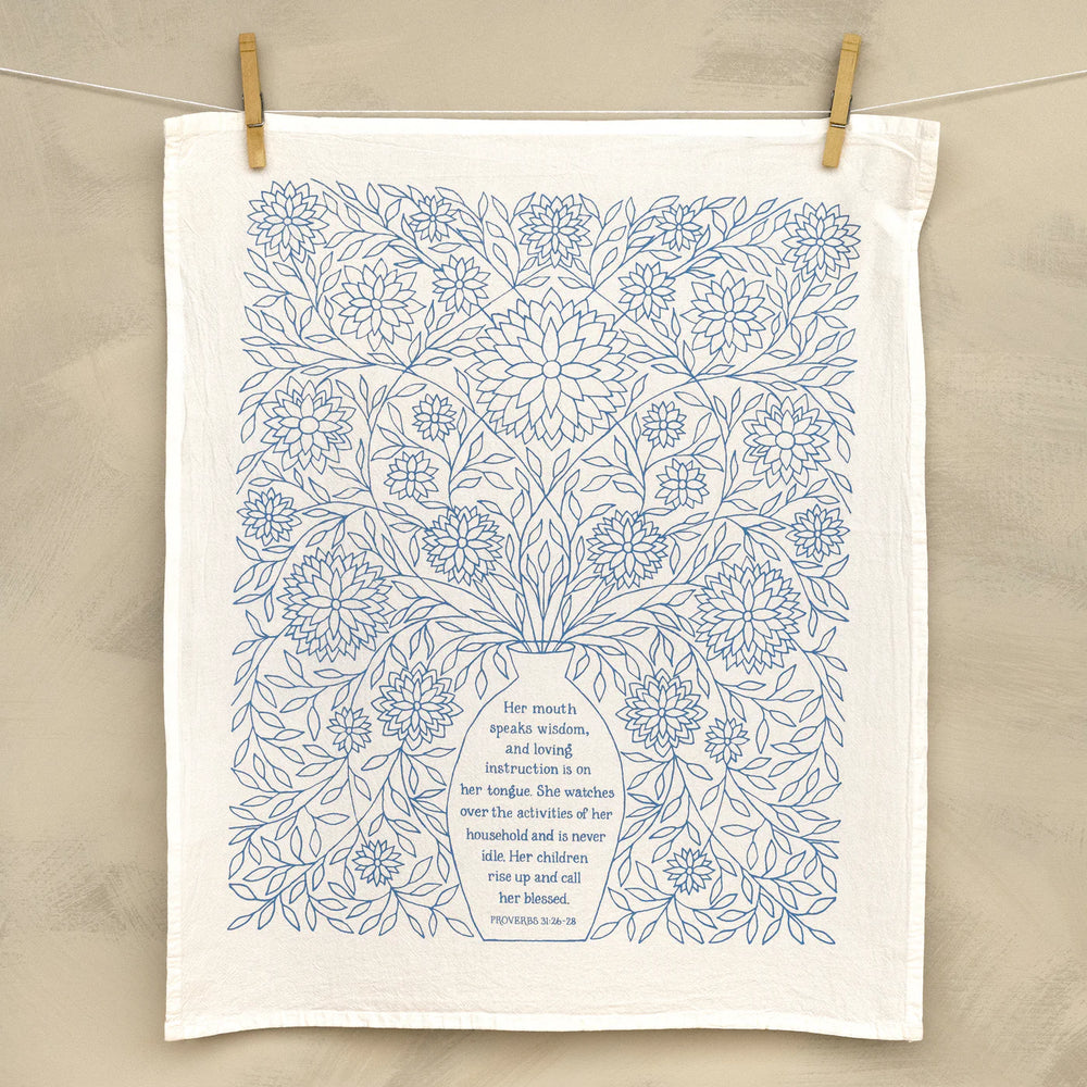 
                  
                    Call Her Blessed Scripture Tea Towel
                  
                