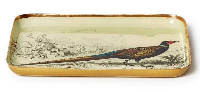 Pheasant Trinket Trays