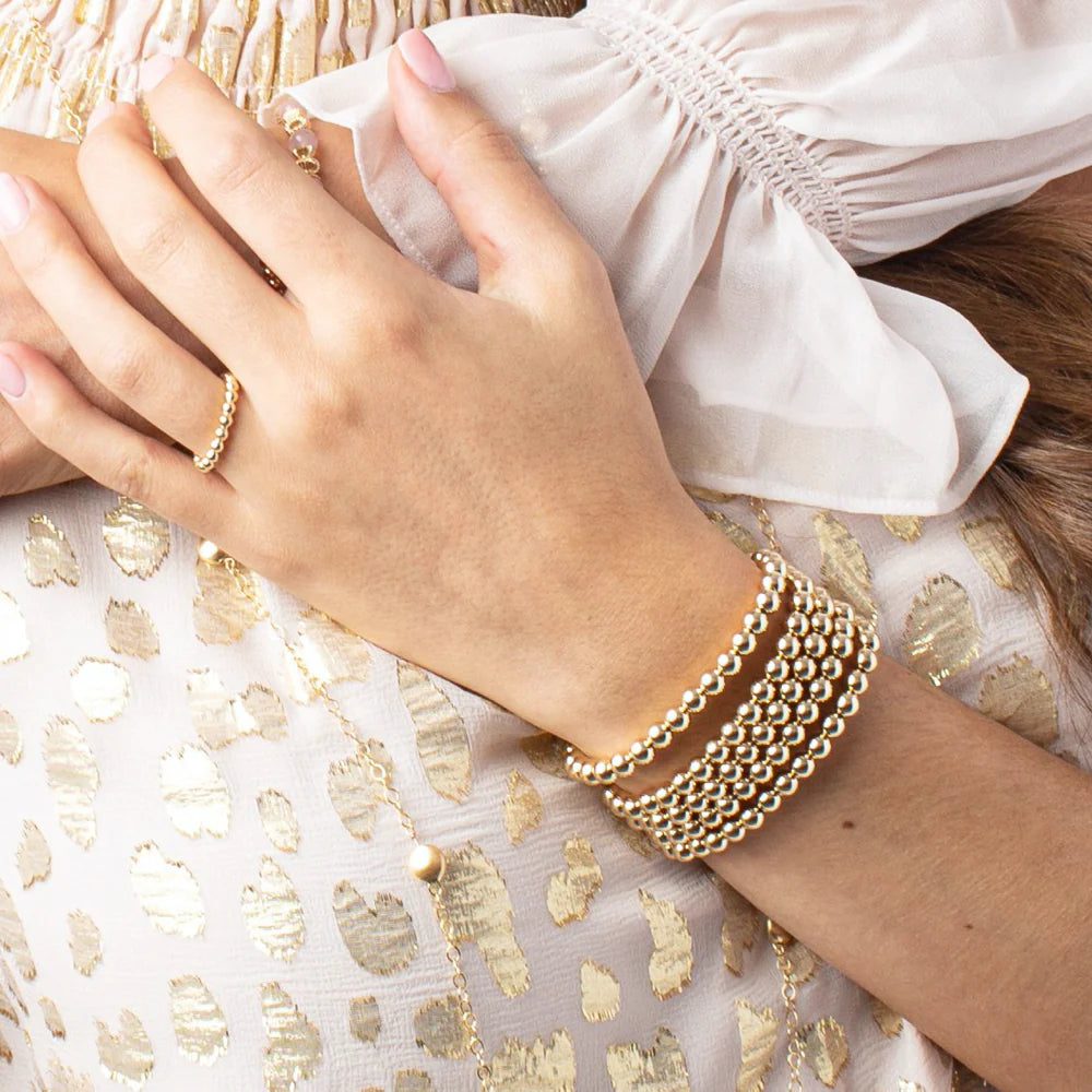 
                  
                    Classic Gold 5mm Bead Bracelet
                  
                