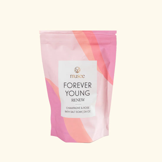 Musee Forever Young Champagne & Rose Bath Salt Soak