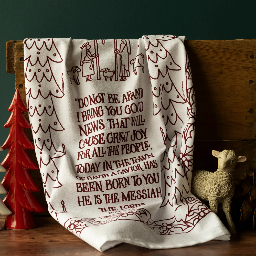 
                  
                    Great Joy for All the People Christmas Tea Towel
                  
                
