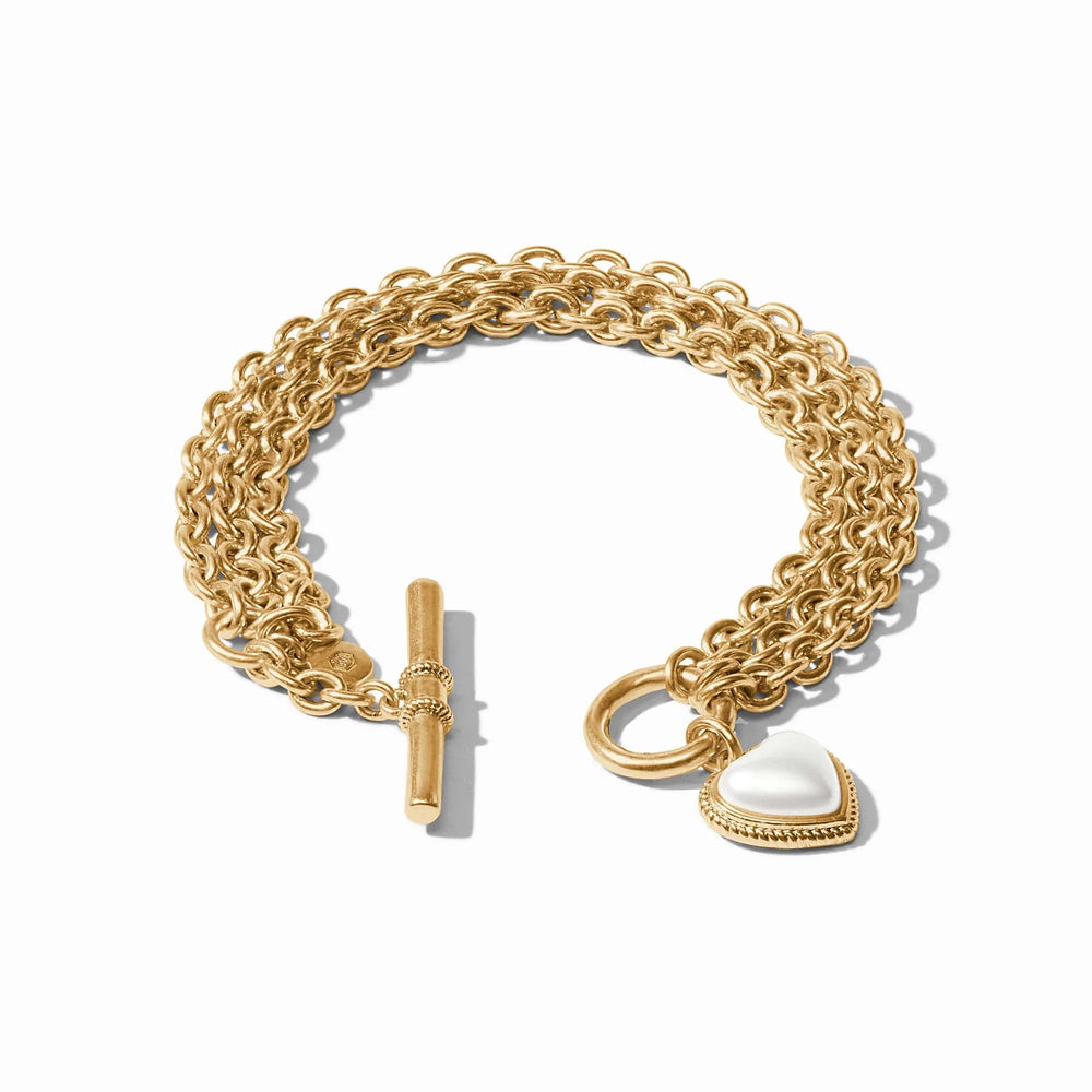 
                      
                        Heart Link Bracelet - Gold
                      
                    