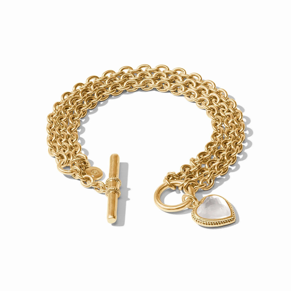 
                      
                        Heart Link Bracelet - Gold
                      
                    