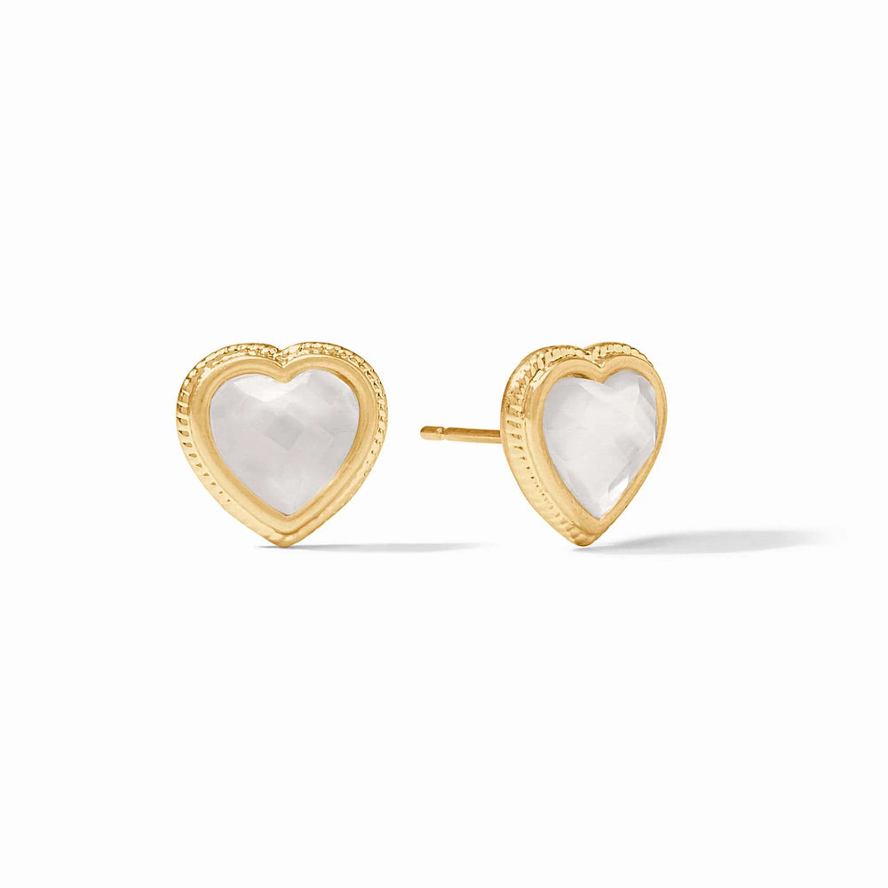 Heart Stud - Gold