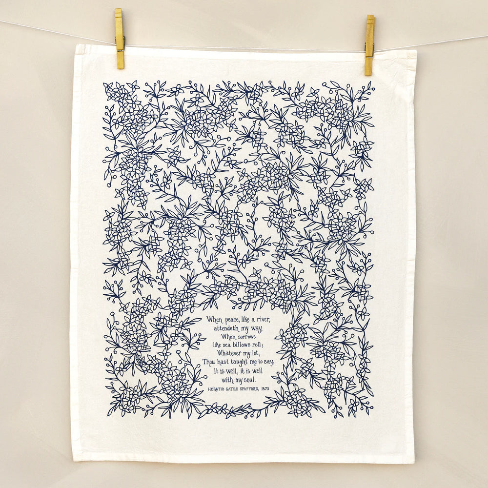 
                  
                    It Is Well With My Soul Hymn Tea Towel
                  
                