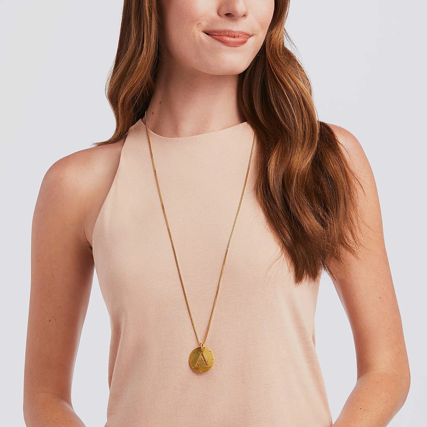 Julie Vos Monogram Pendant Necklace